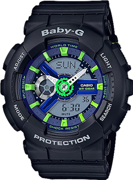 купить часы наручные часы casio baby-g ba-110pp-1a с бесплатной доставкой | Купите часы КАСИО в интернет-магазине дилера CASIO.BAZA