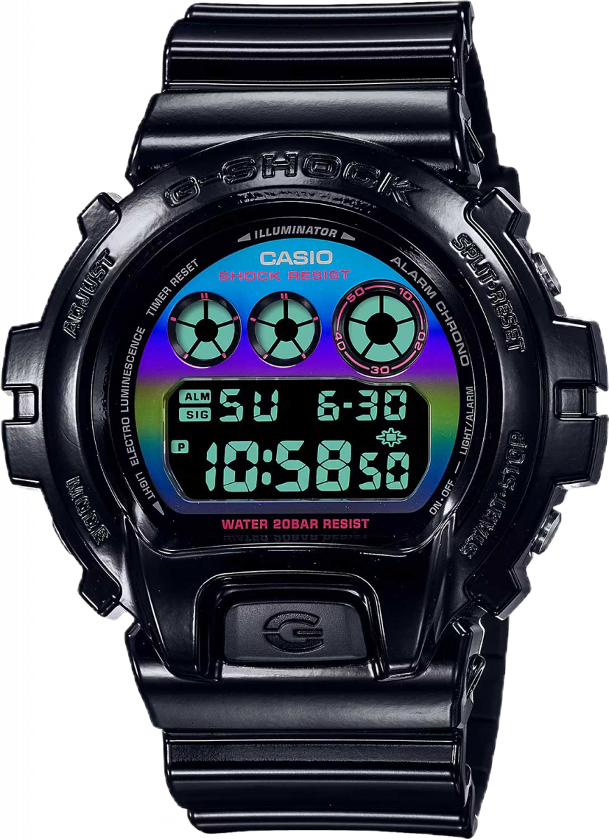 купить часы наручные часы casio g-shock dw-6900rgb-1 с бесплатной доставкой | Купите часы КАСИО в интернет-магазине дилера CASIO.BAZA