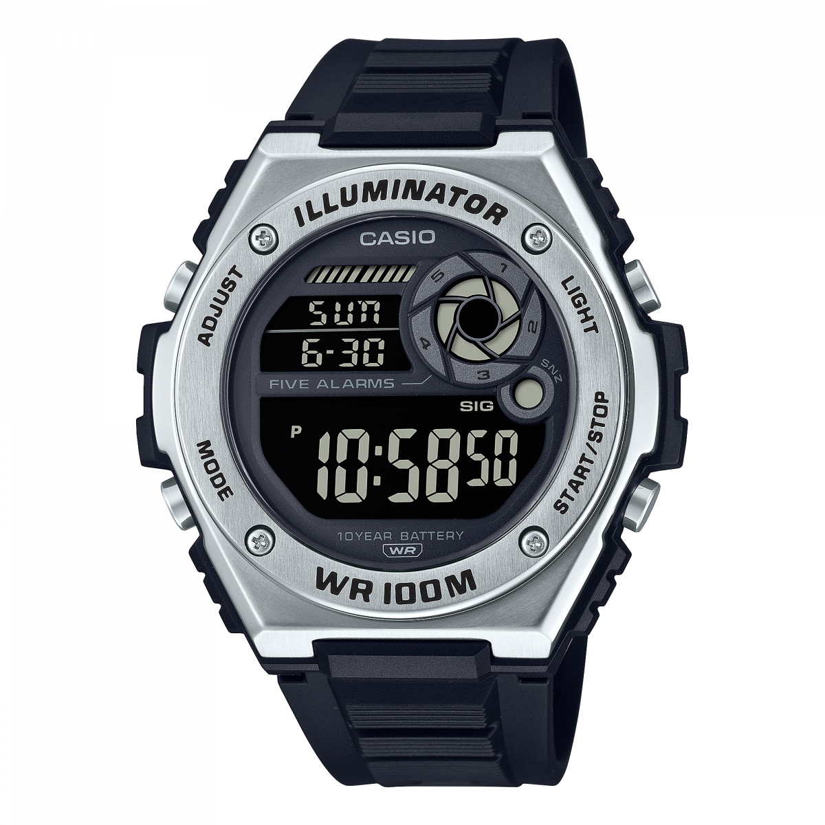 купить часы наручные часы casio collection mwd-100h-1b с бесплатной доставкой | Купите часы КАСИО в интернет-магазине дилера CASIO.BAZA